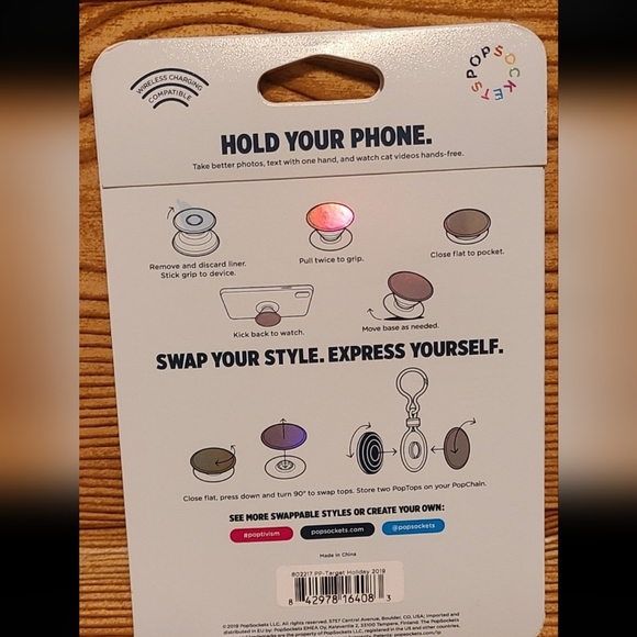Pop Socket Pop Pack Galaxy Lama Sloth Clip Grip - Picture 3 of 4